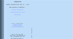 Desktop Screenshot of cbebooks.net
